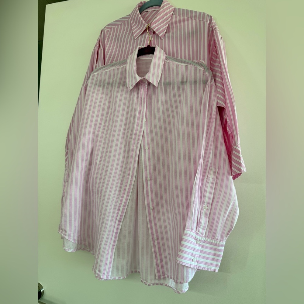 Pink Striped shirts - Picture 3 of 4